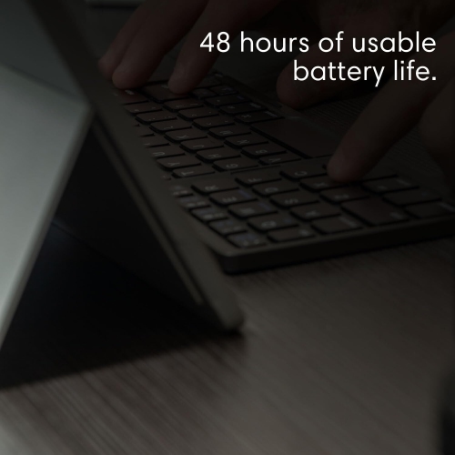 Ultra-thin Pocket Foldable Bluetooth Wireless Keyboard with Touchpad