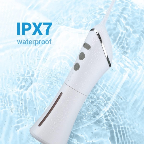 Cordless Advanced Oral Irrigator - 3 Modes Dental Oral Irrigator - Portable, Rechargeable IPX7 Waterproof, Long Battery Life, Family Travel Friendly