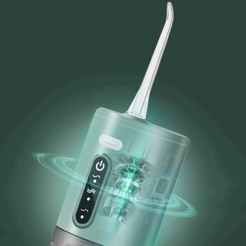Cordless Teeth Water Flosser, Adult Portable Rechargeable Electric Water Flosser for Home or Travel Use, 3 Modes, 5 Nozzles, IPX7 Waterproof, Teeth