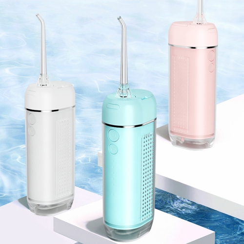 Portable water flosser - deep teeth cleaning, IPX7 waterproof, rechargeable high-efficiency electric mini water flosser pull-out water flosser