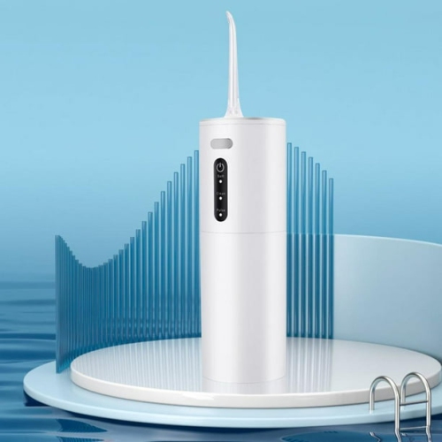 Oral irrigator, tooth cleaner, professional water flosser, oral IPX7 flosser, detachable water tank, suitable for family travel, oral care