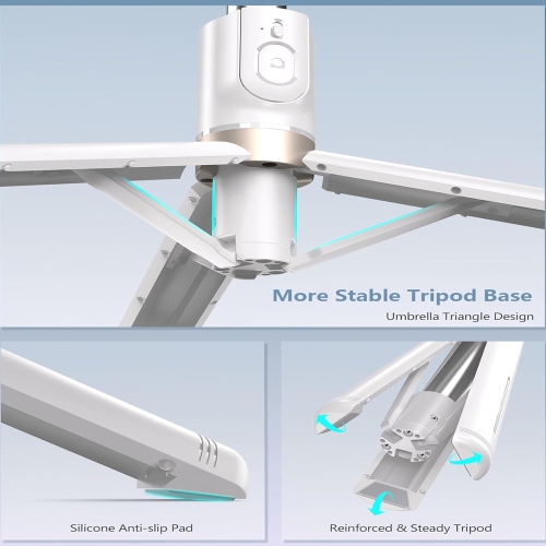 45" Selfie Stick with Light, Travel Tripod Essentials with Wireless Remote, Portable Cell Phone Tripod Stand, Beach Cruise Ship Essentials for Family