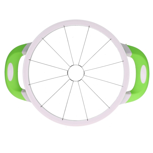 Image 1 of 6.. Watermelon Cutter Manual Stainless Steel Fruit Slicing Tool for Home Travel Camping Picnic and OfficeLarge