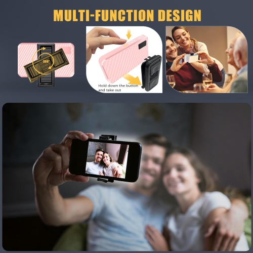 168 LED Selfie Light for iPhone, iPhone Light,Portable Phone Light, 3000Mah Rechargeable Video Light, Adjusted 3 Light Modes, for iPhone, Camera,