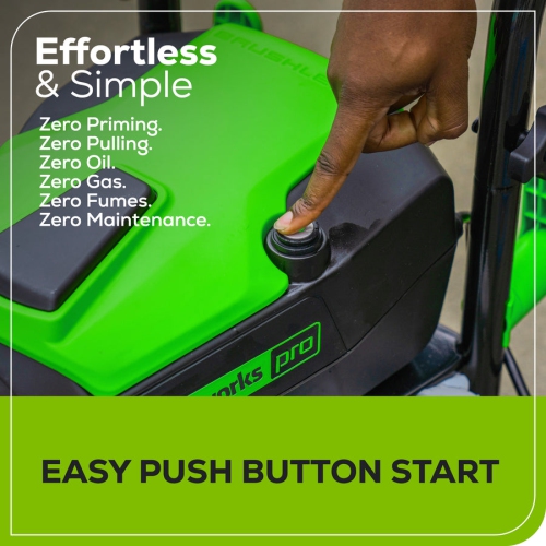 Greenworks 2700 PSI 1.2 GPM 14 Amp Electric Pressure Washer - GPW2700