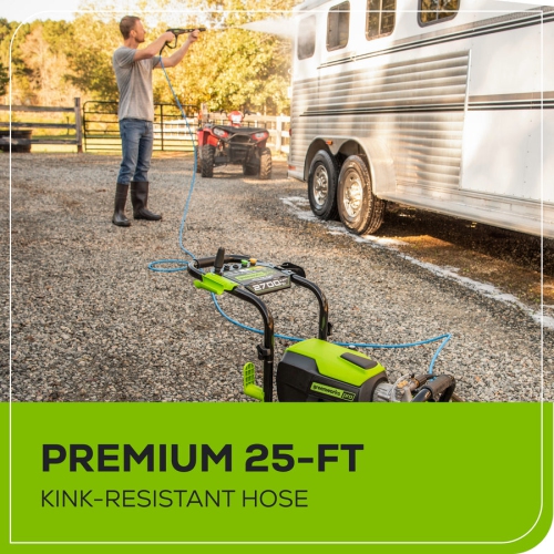Greenworks 2700 PSI 1.2 GPM 14 Amp Electric Pressure Washer - GPW2700