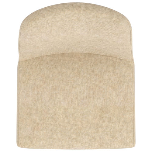 Chaise de salle à manger contemporaine en tissu Dario de !Nspire - Ensemble de 2 - Beige