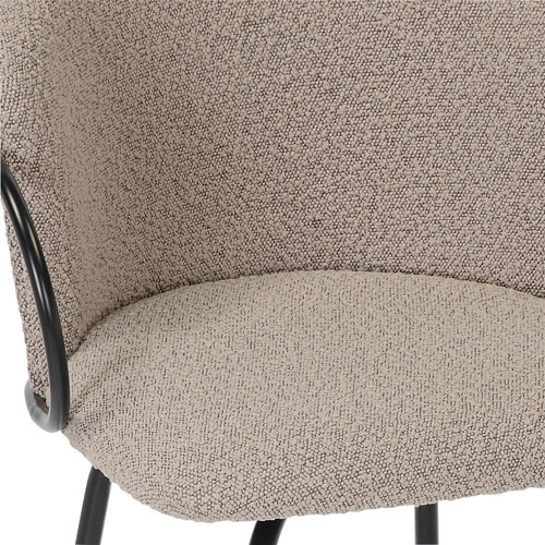 !Nspire Kalani Contemporary Counter Height Swivel Barstool - Set of 2 - Warm Grey