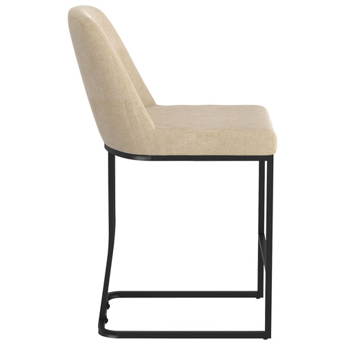 !NSpire Dario Contemporary Counter Height Barstool - Set of 2 - Beige