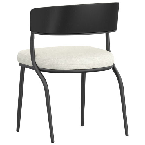 !Nspire Kazan Contemporary Fabric Dining Chair - Set of 2 - Ivory