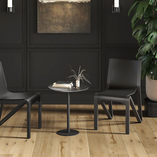 !Nspire Soren Contract Grade Contemporary Dining Chair - Set of 2 - Black