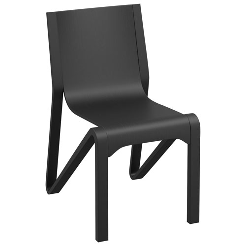 !Nspire Soren Contract Grade Contemporary Dining Chair - Set of 2 - Black