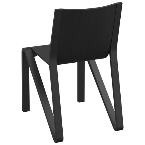 !Nspire Soren Contract Grade Contemporary Dining Chair - Set of 2 - Black
