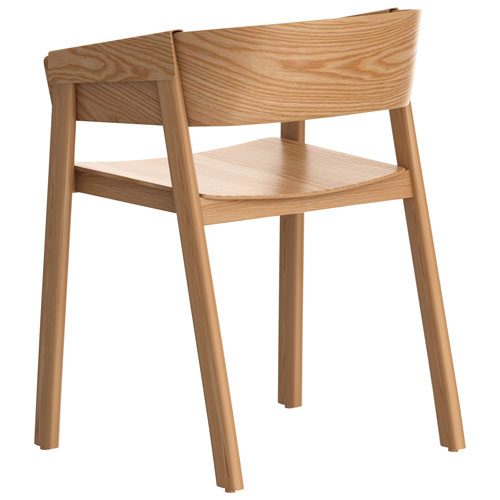 !Nspire Mateo Contract Grade Contemporary Dining Chair - Set of 2 - Natural