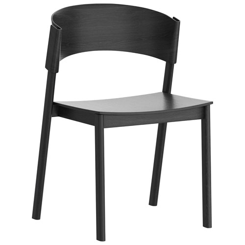!Nspire Elias Contract Grade Contemporary Dining Chair - Set of 2 - Black