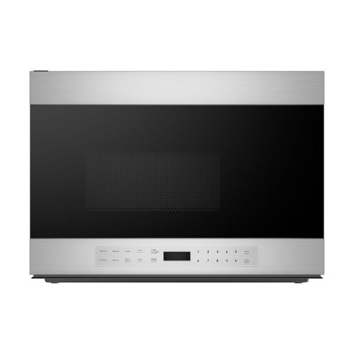 SHARP SMO1461GS 24” Over the Range Microwave Oven, Stainless Steel, Black Glass Finish