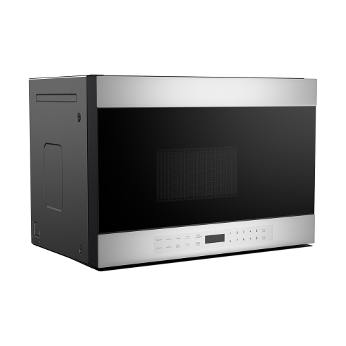 SHARP SMO1461GS 24” Over the Range Microwave Oven, Stainless Steel, Black Glass Finish