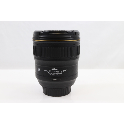 Remis à neuf - Objectif AF-S NIKKOR 24&nbsp;mm f/1.4G ED de Nikon – Prime grand-angle ultrarapide avec étui souple et parasoleil HB-51