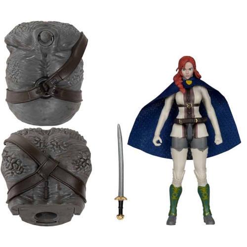 The Lord Of The Rings The War of the Rohirrim 4 Inch Action Figure BAF Snow Troll - Hera Princess of Rohan