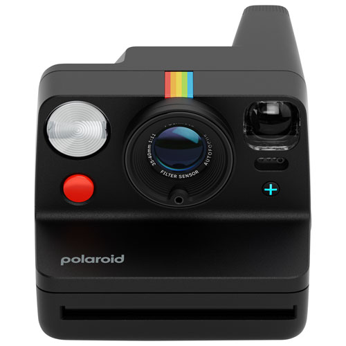 Polaroid Now+ (Plus) Gen3 Instant Camera with Film Pack - Black