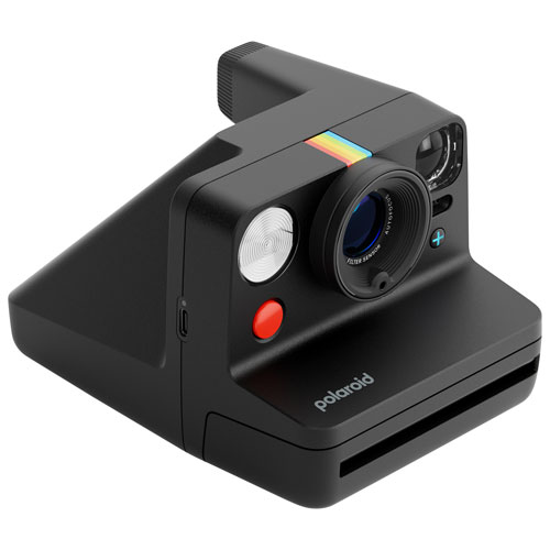 Polaroid Now+ (Plus) Gen3 Instant Camera with Film Pack - Black