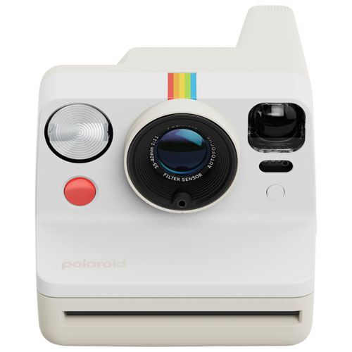 Polaroid Now Gen3 Instant Camera with Film Pack - White - Only at Best Buy