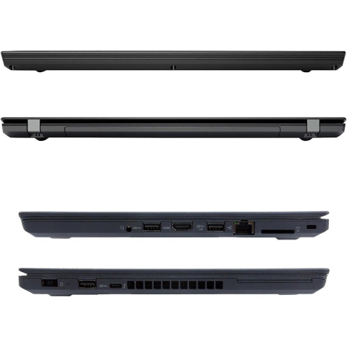 Lenovo ThinkPad T470 14" Full HD Business Laptop - Intel Core i5 6th Gen - 16GB DDR4 - 512GB SSD - Windows 10 Pro - Black by LENOVO - Refurbished condition - Image 4