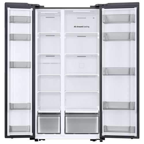 Samsung 36" 20 Cu. Ft. Side-By-Side Refrigerator (RS20DG4000M9AA) - Stainless Look