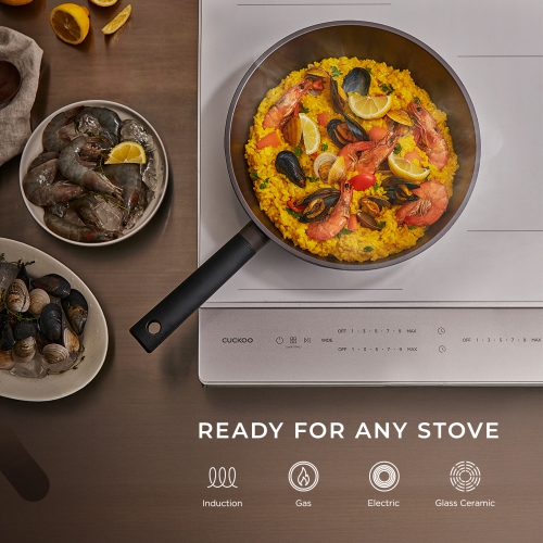 CUCKOO 11 in Kyndell Induction Wok Pan
