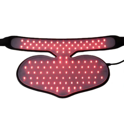 EZ-X Pro Red Light Mask Full Set - Near Infrared & Red Light Therapy for Face, Neck & Chest - Extra Power - 240 LEDs - Wireless LED Face Mask for