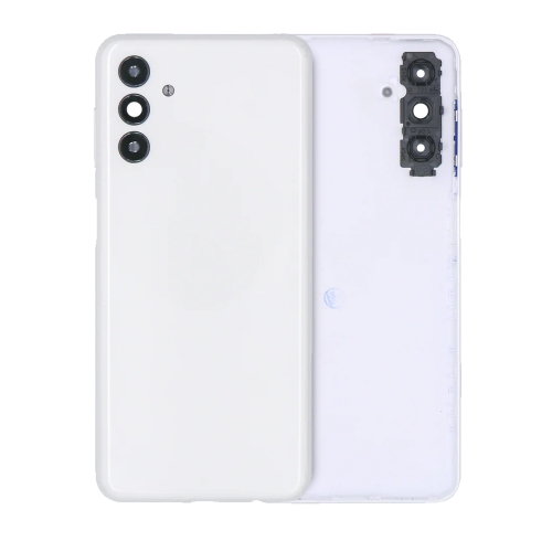Replacement Back Cover Glass With Camera Lens Compatible With Samsung Galaxy A04s (Service Pack) (White)