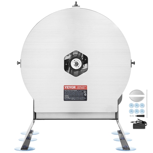 VEVOR 0-0.5"/0-12mm Thickness Electric Vegetable Slicer, Adjustable Commercial Slicer Machine, Convertible to Manual, Stainless Steel Food Cutter