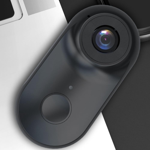 HD 1080p magnetic action camera with 32GB memory card - waterproof, OTG-enabled, long-lasting battery life, suitable for fitness/travel.(black)