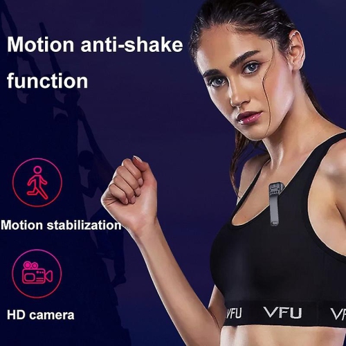 [16GB] 1080P rotating camera HD infrared night recorder - suitable for cycling and sports, long battery life