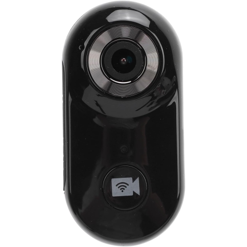 Black Mini Pet Sports Camera – 1080P HD, Wide Angle Lens for Collar Mounting Animal View Camera Recorder