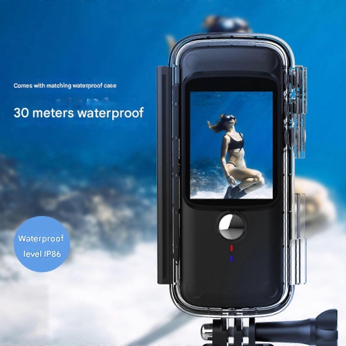 1080P WiFi 4K HD Action Camera - 24MP, Dual Screen, 30M Waterproof, Anti-Shake Handheld Vlog Recorder