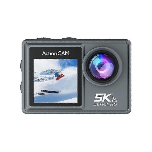 GREEN SCENIC  5K Wifi Wrist-Controlled HD Action Camera - 170° Wide Angle, 24Mp, Eis Stabilized Cycling/skiing Mini Action Camera (Touch Screen +