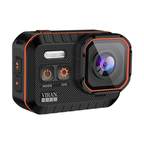GREEN SCENIC  4K Uhd Action Camera (No Card) – 20 Megapixels, 170° Wide Angle, Wifi, Entry-Level Action Photography In Black