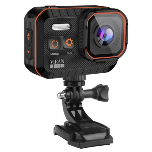 Black 4K UHD Action Camera – 20 megapixels, 170° wide angle, WiFi, entry-level action photography
