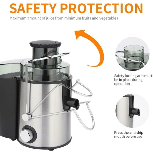 Juicer household residue juice separation juicer freshly squeezed fruits and vegetables filter-free automatic orange juice machine