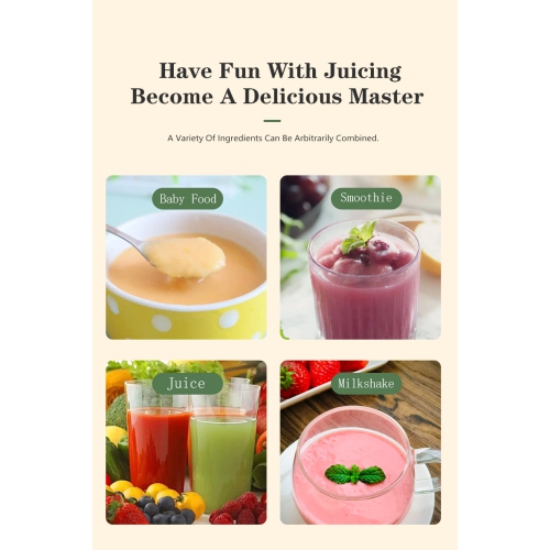 Juicer portable juicer electric small juicer portable multi-functional fruit ice crusher