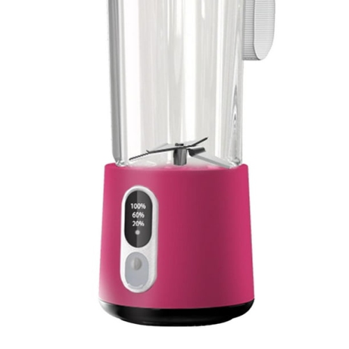 Portable blender mixer juicer cup smoothie fruit milkshake food blender fruit pink