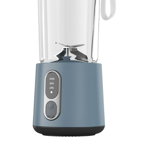 Portable blender mixer juicer cup smoothie fruit milkshake food blender fruit grey