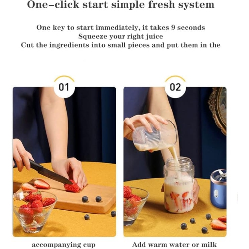 Small Personal Blender for Shakes, Smoothies, Food Prep and Freezer Blending