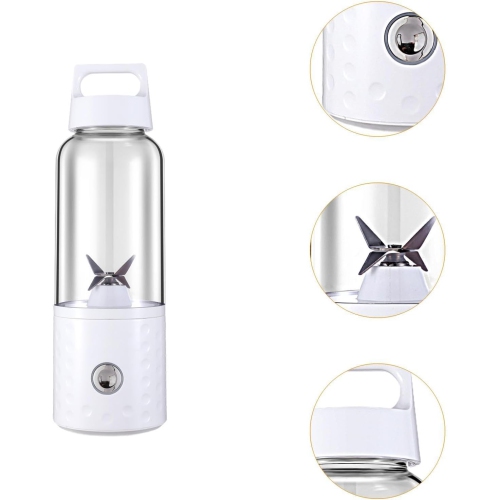 Juicer charging juicer small crushed ice juicer cup wholesale portable juicer home——White