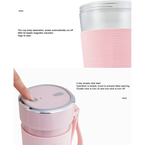 Portable Blender Electric Fruit Blender Small Rechargeable USB Charging Juicer