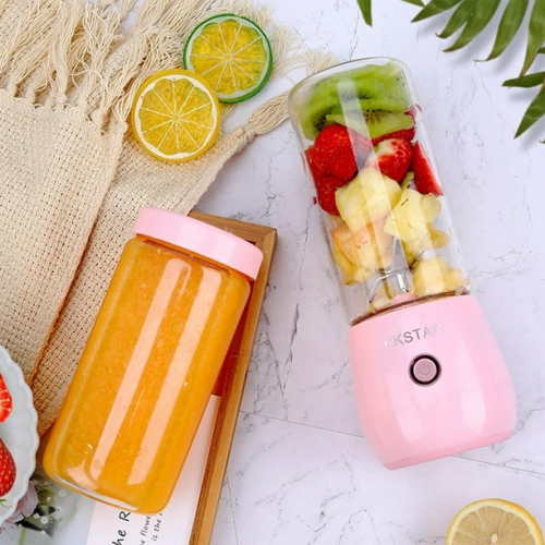 Portable Travel Blender | USB Rechargeable Handheld Juicer - Powerful Smoothie Blender, Kitchen Gadget for Outdoor Travel and Home Use