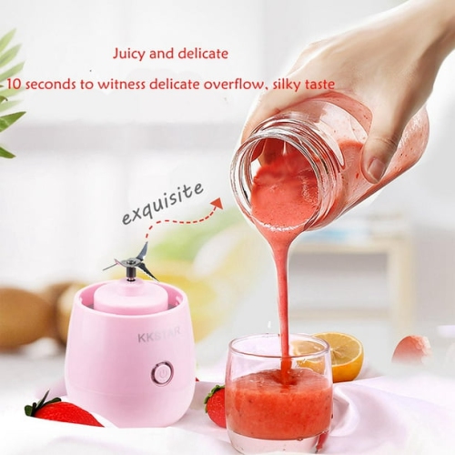 Portable Travel Blender | USB Rechargeable Handheld Juicer - Powerful Smoothie Blender, Kitchen Gadget for Outdoor Travel and Home Use