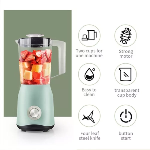 Household 2 in 1 food processor wall breaker juicer juicer vegetable and fruit blender