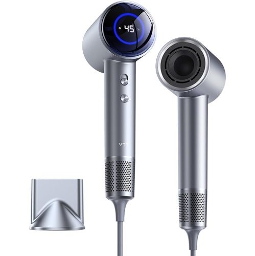 GREEN SCENIC  Hair Dryer, 1600W Professional High Speed ​​ionic Hair Dryer, Led Display, High Speed ​​noise Reduction Hair Dryer \w Magnetic